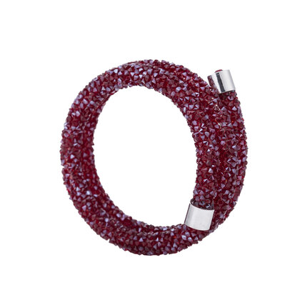 Strass Armband Bordeaux 