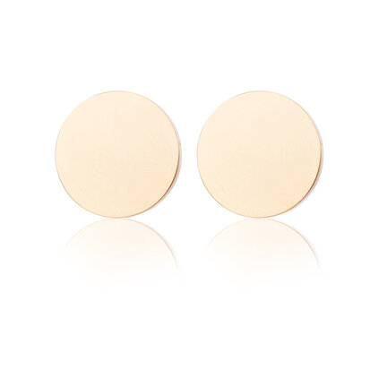 Ear Studs Stainless Steel Color Gold