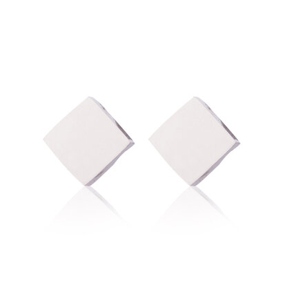  Ear Studs stainless steel color silver