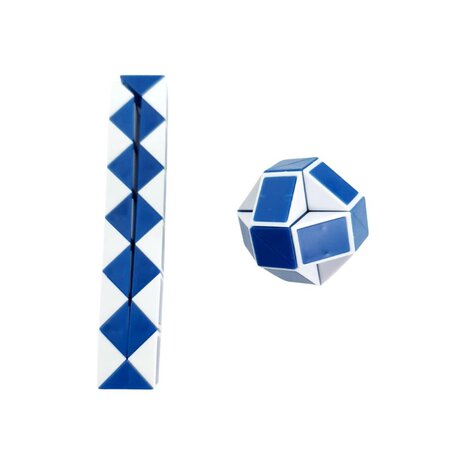 Magic Snake Cube Blauw