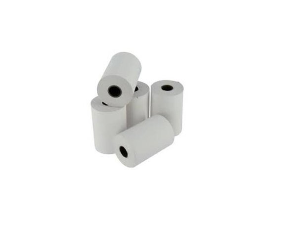 Pinrollen 57x40 mm thermo wit (10 stuks per pak)