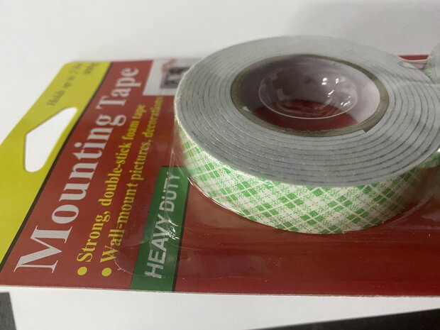 Mounting tape - Foam tape - Montage tape - Dubbelzijdig