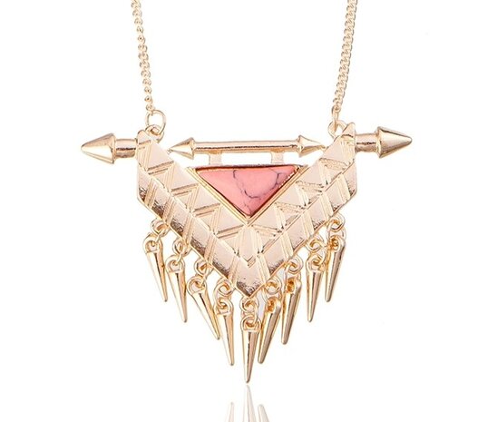 Statement Ketting - Gold Plated