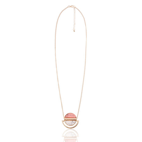 Statement Ketting - Moon & Sun Pendant 