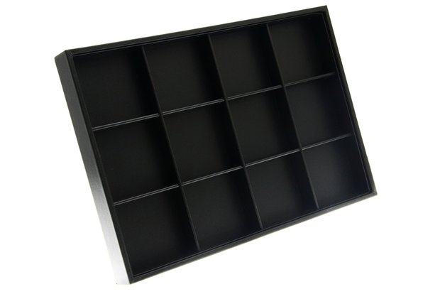 Vak Display Lederlook 12 Vaks