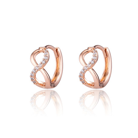 XUPING Earrings - Rosé Gold