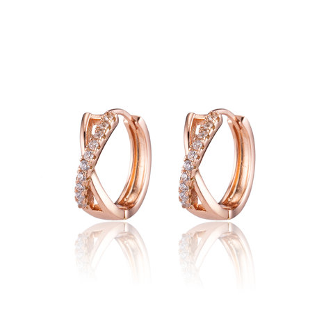 XUPING Earrings - Rosé Gold