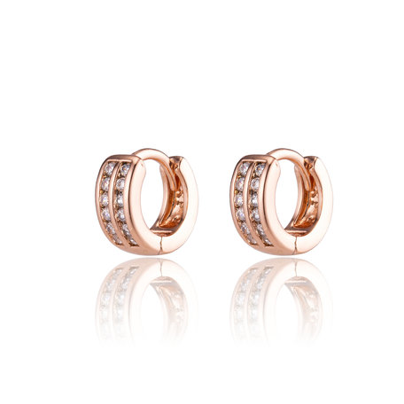 XUPING Earrings - Rosé Gold