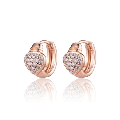 XUPING Earrings - Rosé Gold