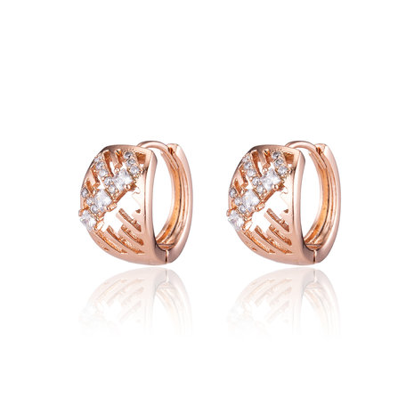 XUPING Earrings - Rosé Gold