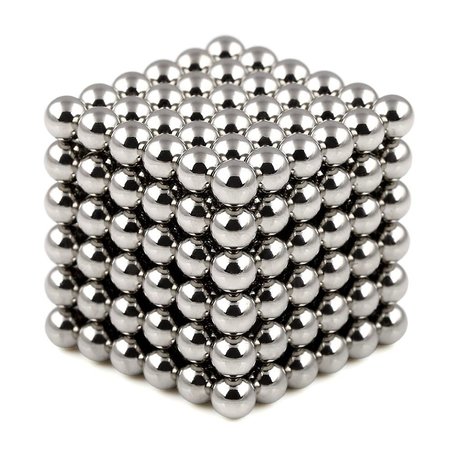 216 Magneet balls Zilver