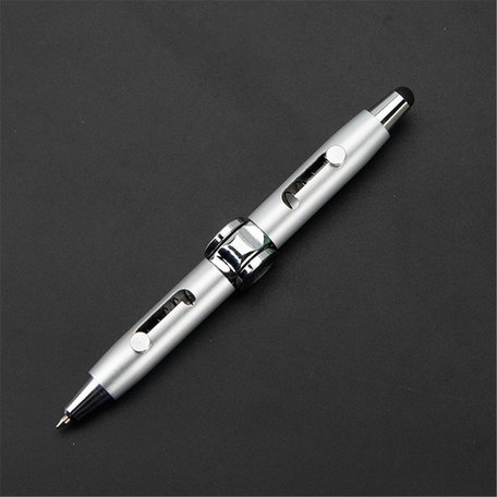 Fidget  Spinner Pen Kleur Zilver