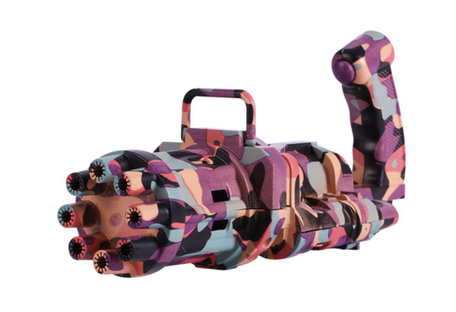 Bubble Machine pink camouflage