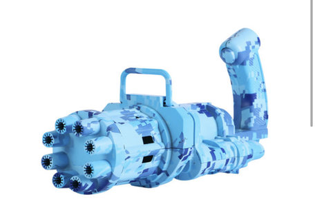 Bubble Machine Blauw camouflage