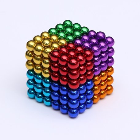 216 Magneet balls rainbow