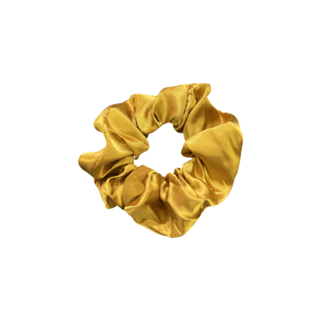 Scrunchie Parel Goud