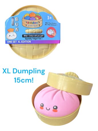 4x XL Squishy Dumpling 15cm
