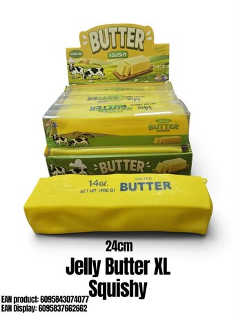 6 stuks Squishy 'vaseline' XL Butter TB FUN