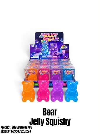 12 stuks Squishy Jelly Bear TB FUN