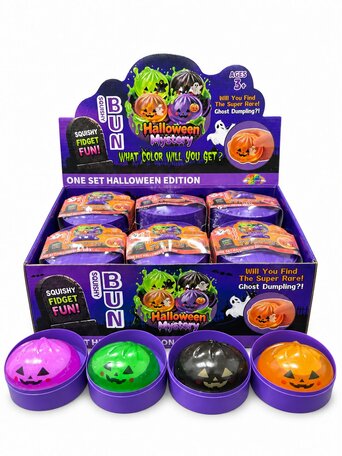 12 stuks Squishy Dumpling Halloween Edition