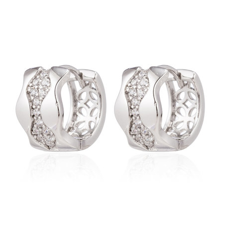 XUPING Stainless Steel Earrings With Zirconia