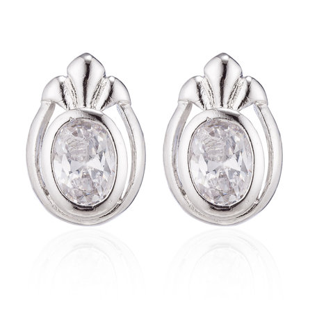 XUPING Stainless Steel Earrings With Zirconia