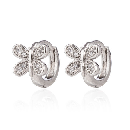 XUPING Stainless Steel Earrings With Zirconia