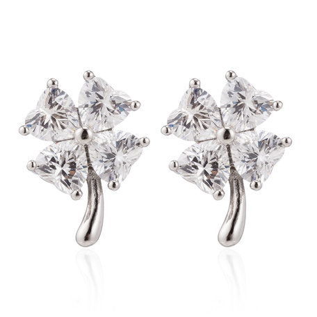 XUPING Stainless Steel Earrings With Zirconia