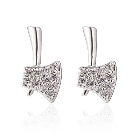 XUPING Stainless Steel Earrings With Zirconia