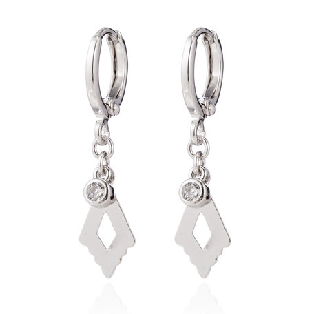 XUPING Stainless Steel Earrings With Zirconia