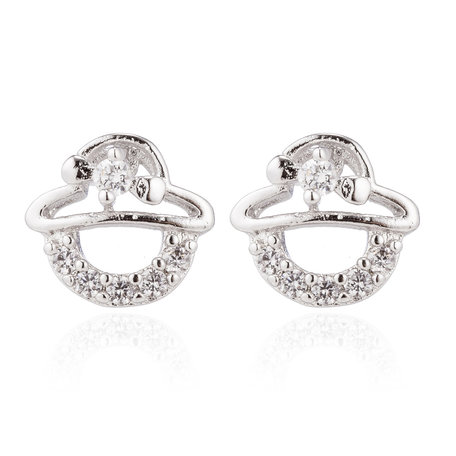 XUPING Stainless Steel Earrings With Zirconia