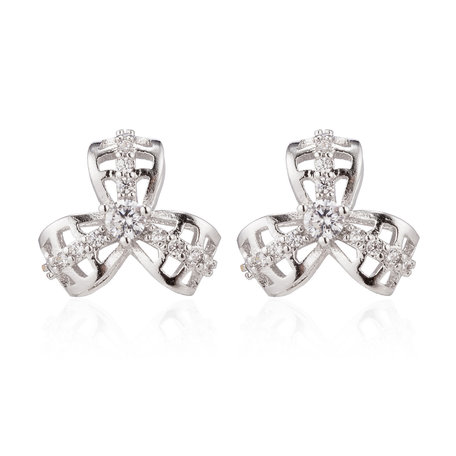 XUPING Stainless Steel Earrings With Zirconia