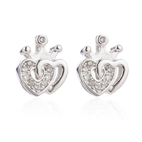 XUPING Stainless Steel Earrings With Zirconia