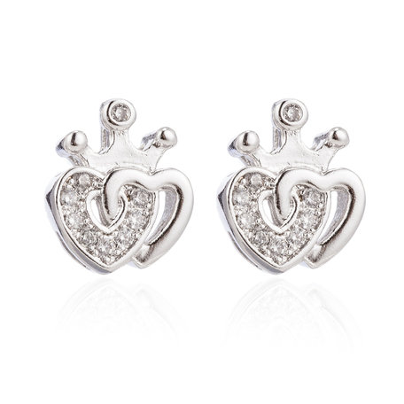 XUPING Stainless Steel Earrings With Zirconia