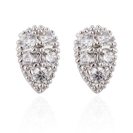 XUPING Stainless Steel Earrings With Zirconia