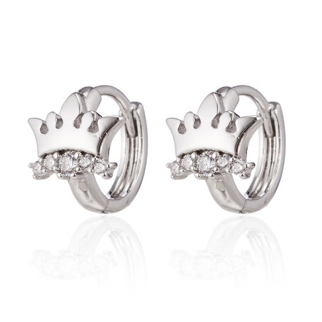 XUPING Stainless Steel Earrings With Zirconia