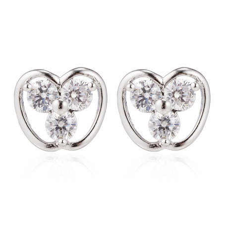 XUPING Stainless Steel Earrings With Zirconia