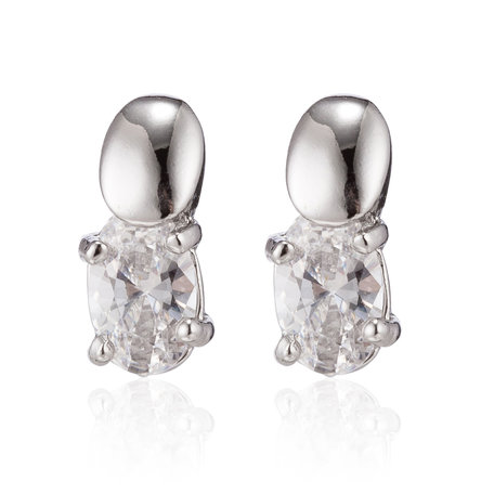 XUPING Stainless Steel Earrings With Zirconia