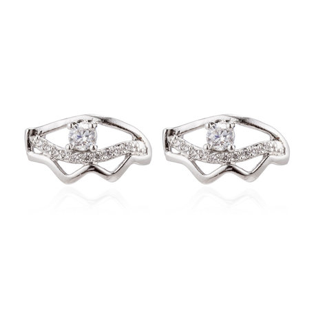 XUPING Stainless Steel Earrings With Zirconia