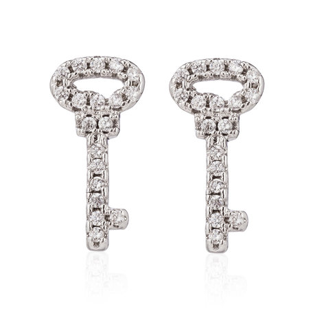 XUPING Stainless Steel Earrings With Zirconia