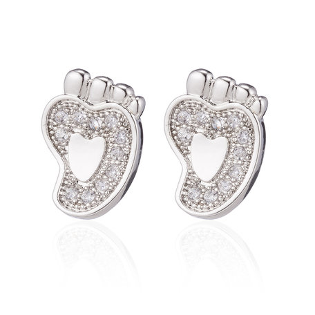 XUPING Stainless Steel Earrings With Zirconia