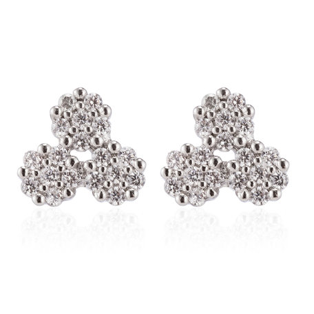 XUPING Stainless Steel Earrings With Zirconia