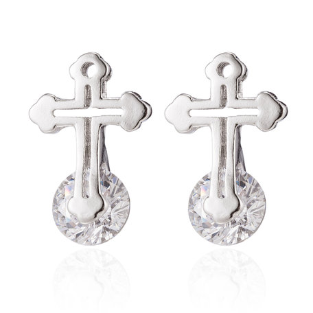 XUPING Stainless Steel Earrings With Zirconia