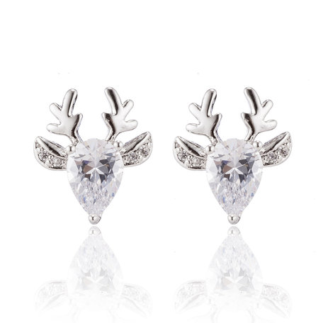 XUPING Stainless Steel Earrings With Zirconia