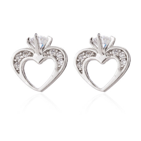 XUPING Stainless Steel Earrings With Zirconia