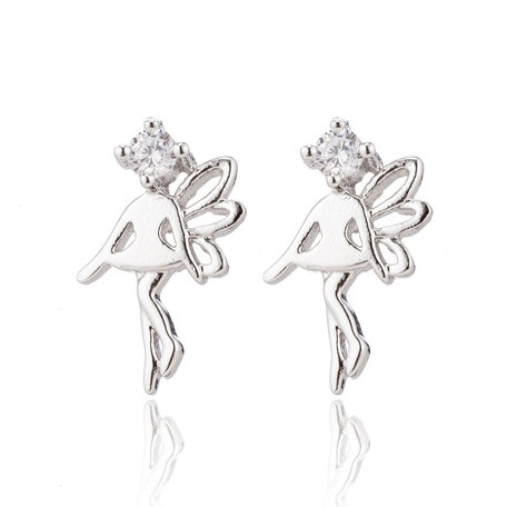 XUPING Stainless Steel Earrings With Zirconia