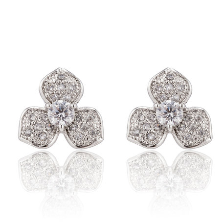 XUPING Stainless Steel Earrings With Zirconia