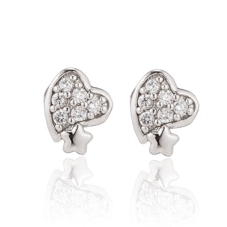 XUPING Stainless Steel Earrings With Zirconia