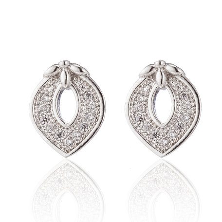 XUPING Stainless Steel Earrings With Zirconia