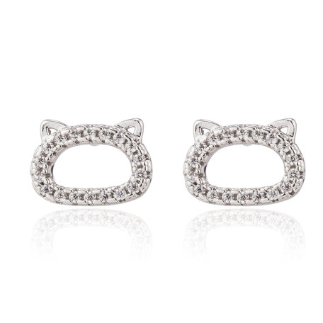 XUPING Stainless Steel Earrings With Zirconia